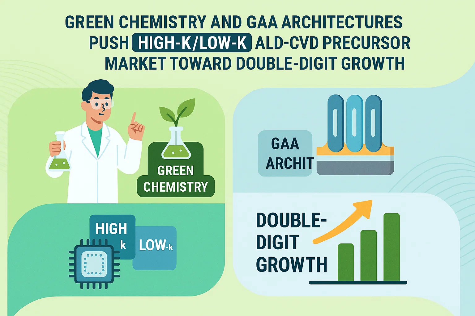 High-k and Low-k Precursors for Semiconductor ALD and CVD Market