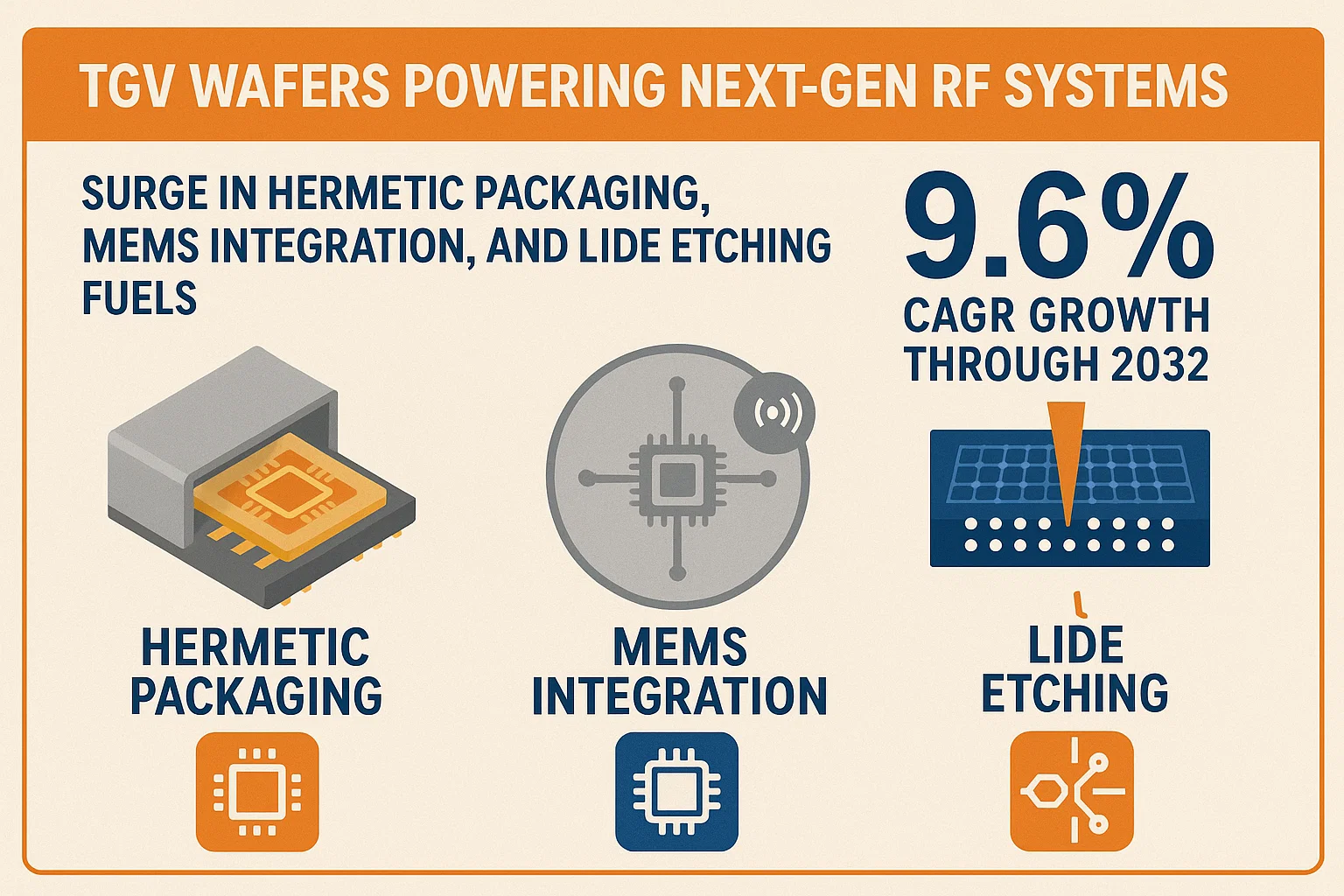 Through Glass Via (TGV) Wafer for RF Applications Market