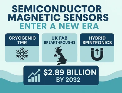 Semiconductor Magnetic Sensors Enter a New Era: Cryogenic TMR, UK Fab Breakthroughs, and Hybrid Spintronics Propel Market to $2.89 Billion by 2032