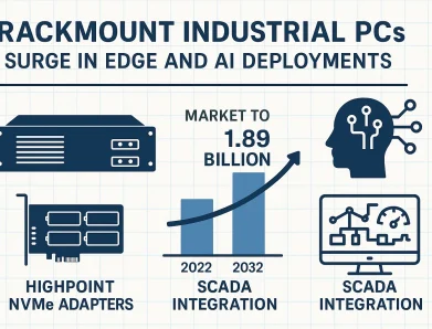 Rackmount Industrial PCs Surge in Edge and AI Deployments: HighPoint NVMe Adapters and SCADA Integration Fuel Market to $1.89 Billion by 2032