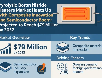 Pyrolytic Boron Nitride Heaters Market Heats Up with Composite Innovations and Semiconductor Boom: Projected to Reach $79 Million by 2032