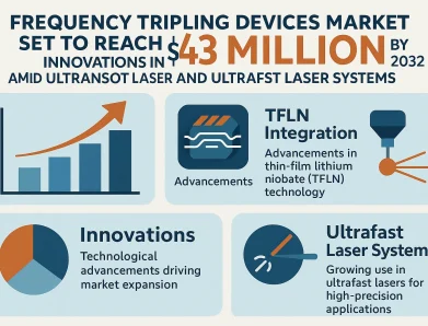 Frequency Tripling Devices Market Set to Reach $43 Million by 2032 Amid Innovations in TFLN Integration and Ultrafast Laser Systems