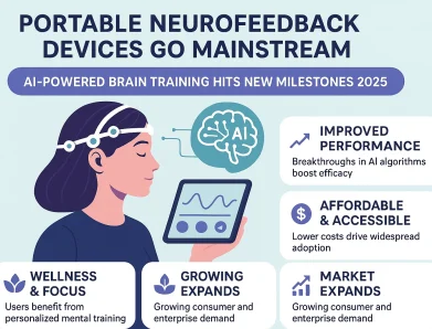 Portable Neurofeedback Devices Go Mainstream: AI-Powered Brain Training Hits New Milestones in 2025