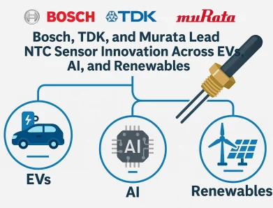 Bosch, TDK, and Murata Lead NTC Sensor Innovation Across EVs, AI, and Renewables
