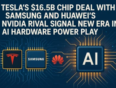 Tesla’s $16.5B Chip Deal with Samsung and Huawei’s Nvidia Rival Signal New Era in AI Hardware Power Play