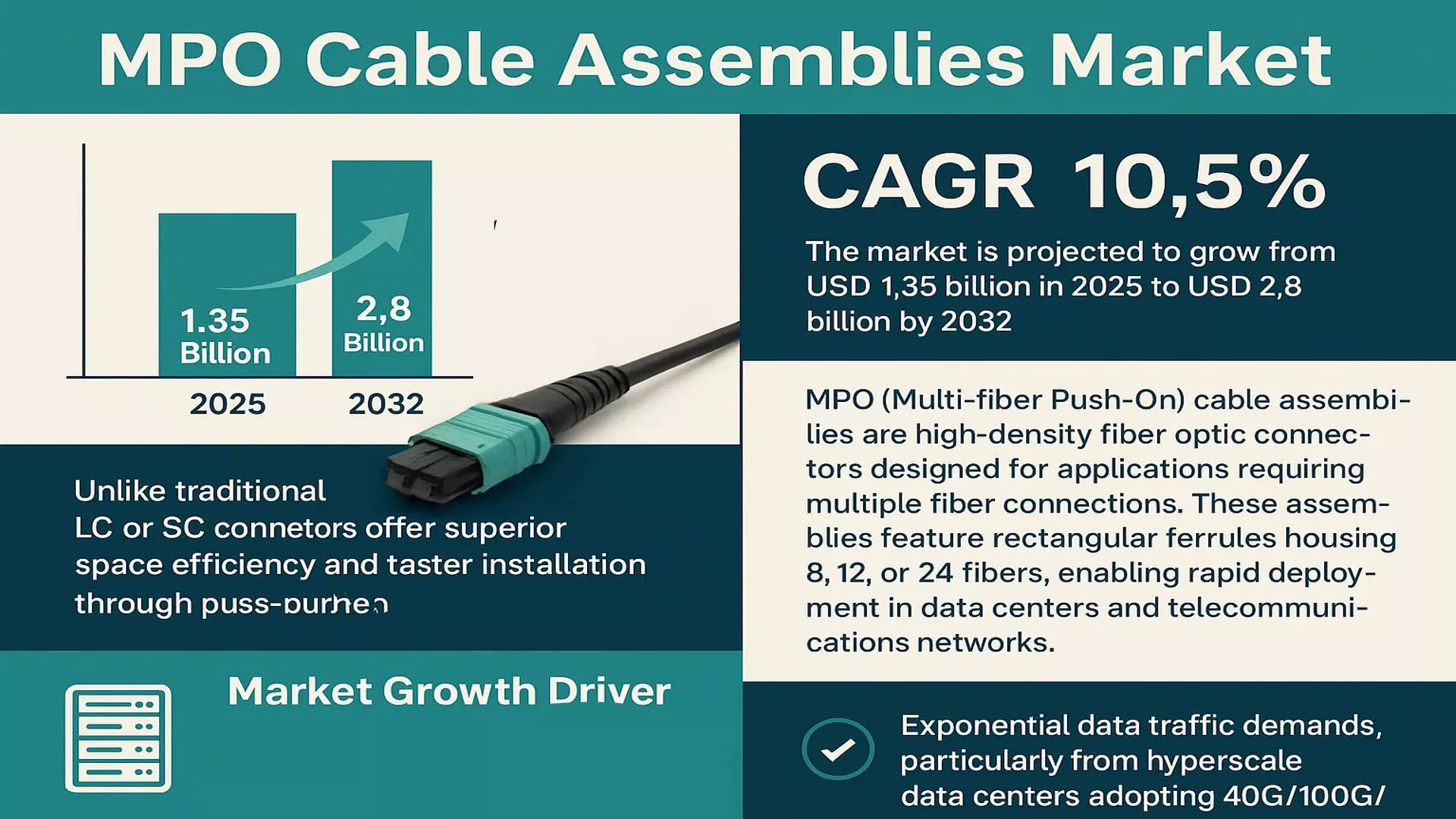 MPO Cable Assemblies Market
