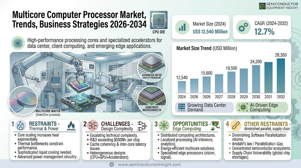 Multicore Computer Processor Market Trends and Share