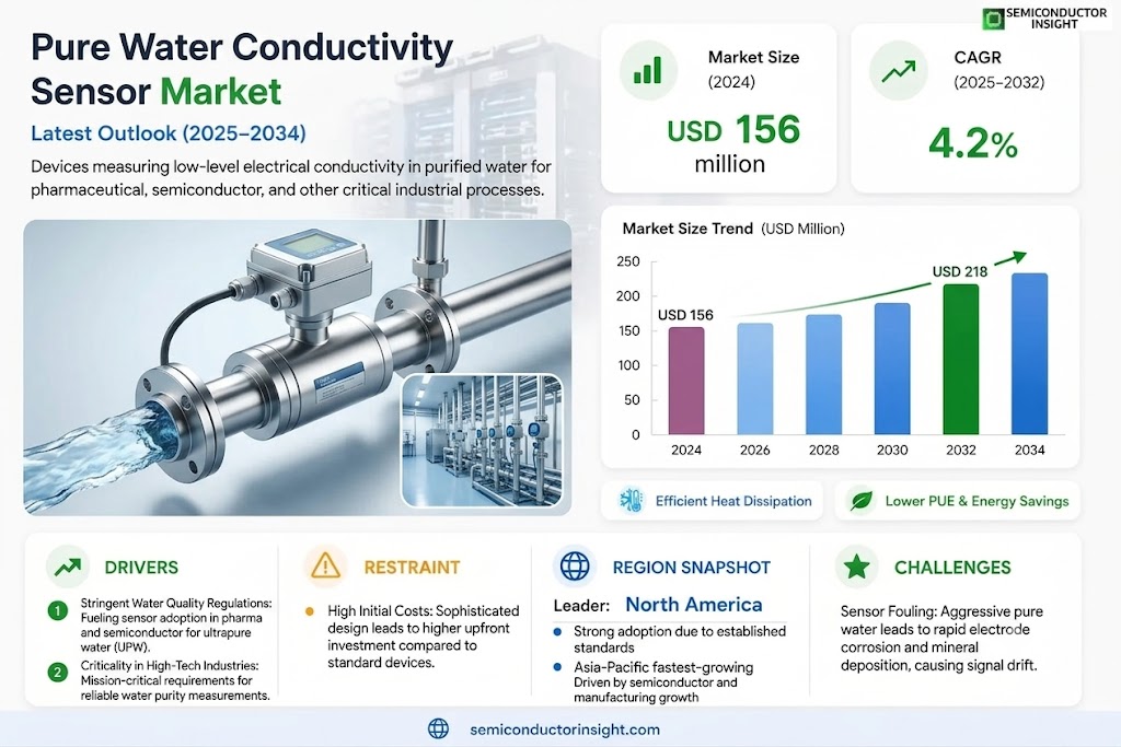 Pure Water Conductivity Sensor Market Growth, Share and Forecast 