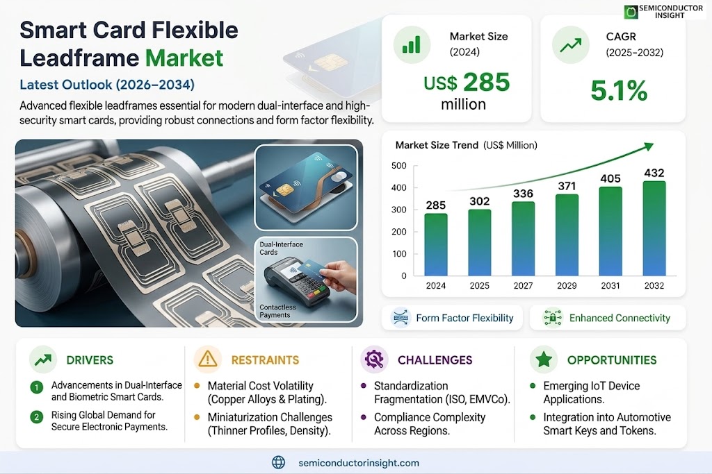 Smart Card Flexible Leadf rame Market Growth and Forecast 

