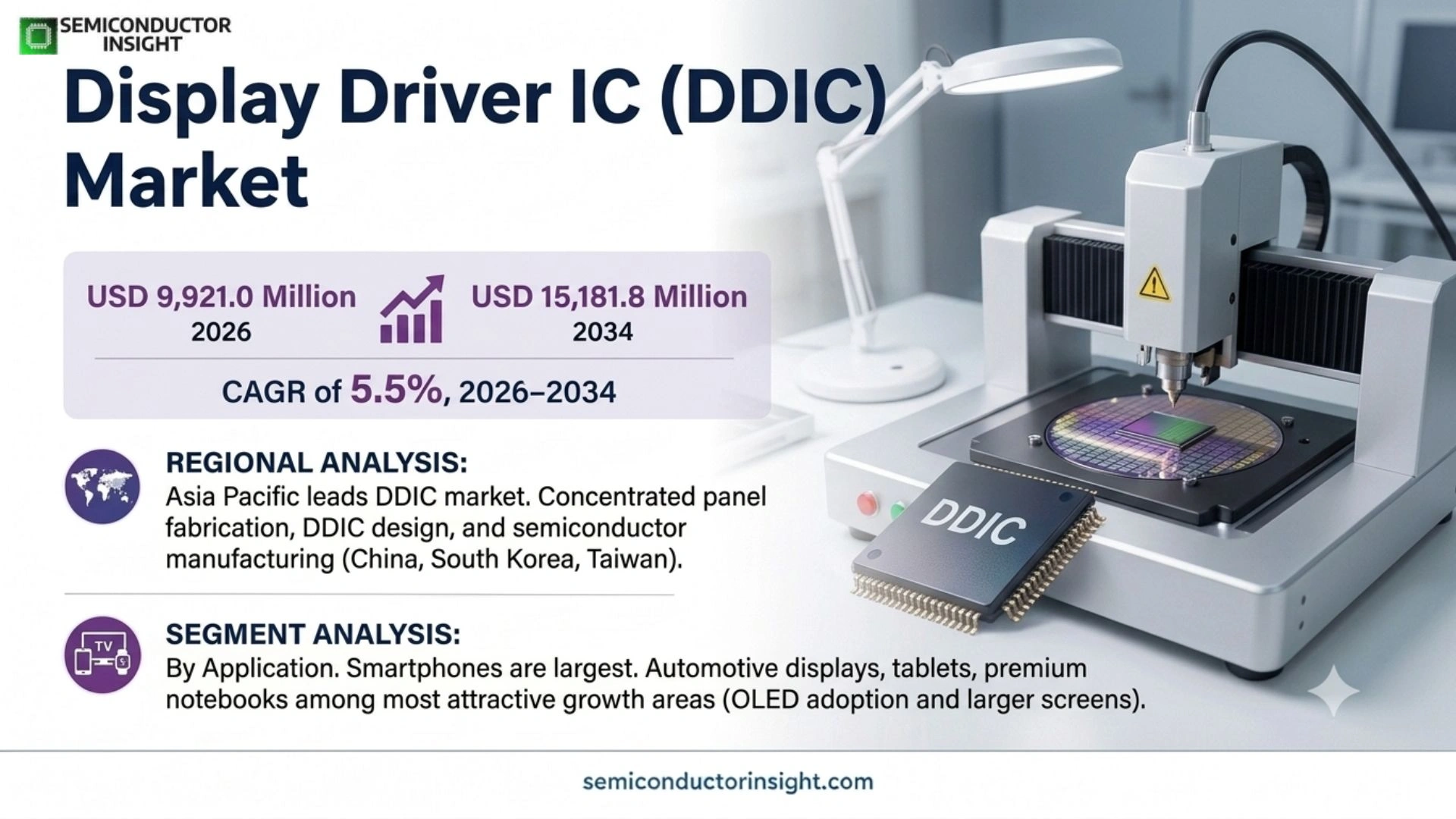 Display Driver IC (DDIC) Market Share