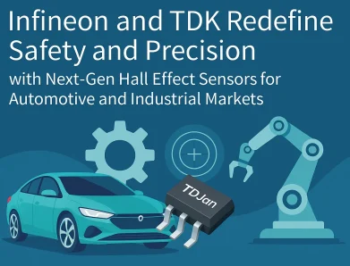Infineon and TDK Redefine Safety and Precision with Next-Gen Hall Effect Sensors for Automotive and Industrial Markets