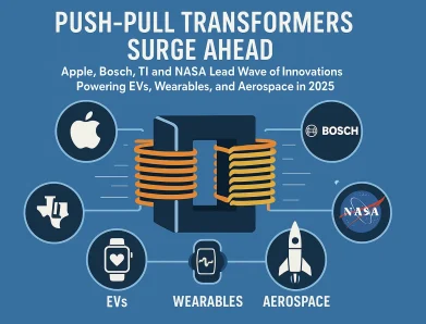 Push-Pull Transformers Surge Ahead: Apple, Bosch, TI, and NASA Lead Wave of Innovations Powering EVs, Wearables, and Aerospace in 2025