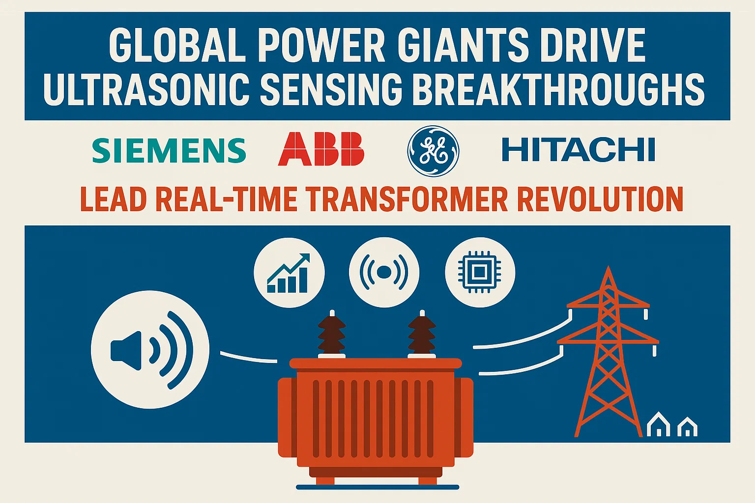 Global Power Giants Drive Ultrasonic Sensing Breakthroughs: Siemens, ABB, GE, and Hitachi Lead Real-Time Transformer Revolution