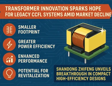 Transformer Innovation Sparks Hope for Legacy CCFL Systems Amid Market Decline: Shandong Zhifeng Unveils Breakthrough in Compact High-Efficiency Designs
