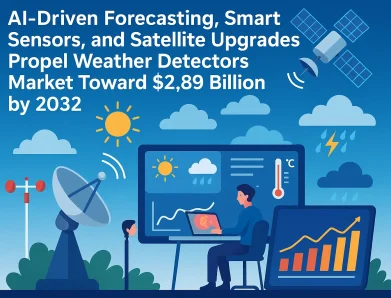 AI-Driven Forecasting, Smart Sensors, and Satellite Upgrades Propel Weather Detectors Market Toward $2.89 Billion by 2032