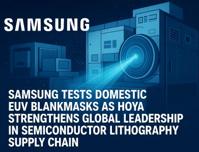 Samsung Tests Domestic EUV Blankmasks as HOYA Strengthens Global Leadership in Semiconductor Lithography Supply Chain