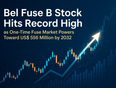 Bel Fuse B Stock Hits Record High as One-Time Fuse Market Powers Toward US$ 556 Million by 2032
