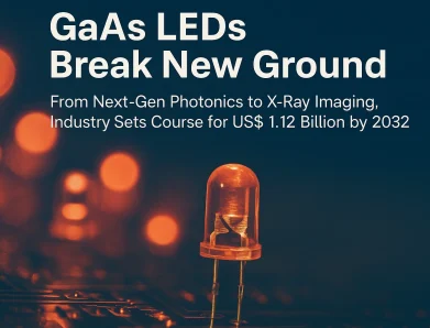 GaAs LEDs Break New Ground: From Next-Gen Photonics to X-Ray Imaging, Industry Sets Course for US$ 1.12 Billion by 2032