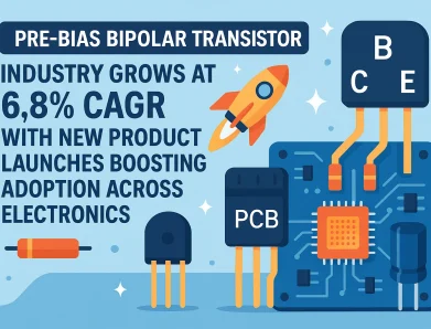 Pre-Bias Bipolar Transistor Industry Grows at 6.8% CAGR with New Product Launches Boosting Adoption Across Electronics