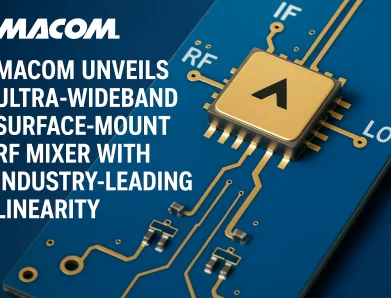 MACOM Unveils Ultra-Wideband Surface-Mount RF Mixer with Industry-Leading Linearity