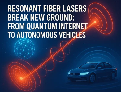 Resonant Fiber Lasers Break New Ground: From Quantum Internet to Autonomous Vehicles