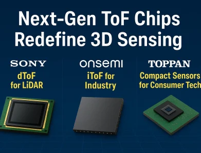 Next-Gen ToF Chips Redefine 3D Sensing: Sony’s dToF for LiDAR, onsemi’s iToF for Industry, Toppan’s Compact Sensors for Consumer Tech