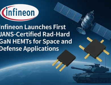 Infineon Launches First JANS-Certified Rad-Hard GaN HEMTs for Space and Defense Applications