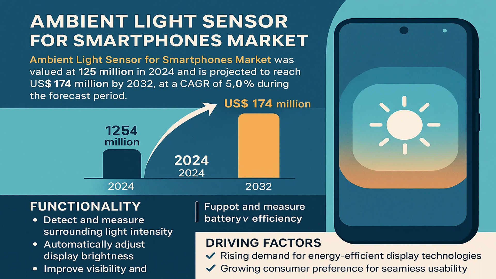 Ambient Light Sensor for Smartphones Market