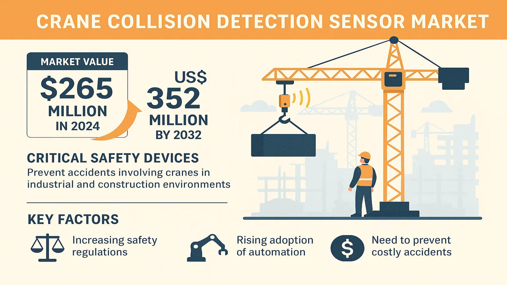 Crane Collision Detection Sensor Market