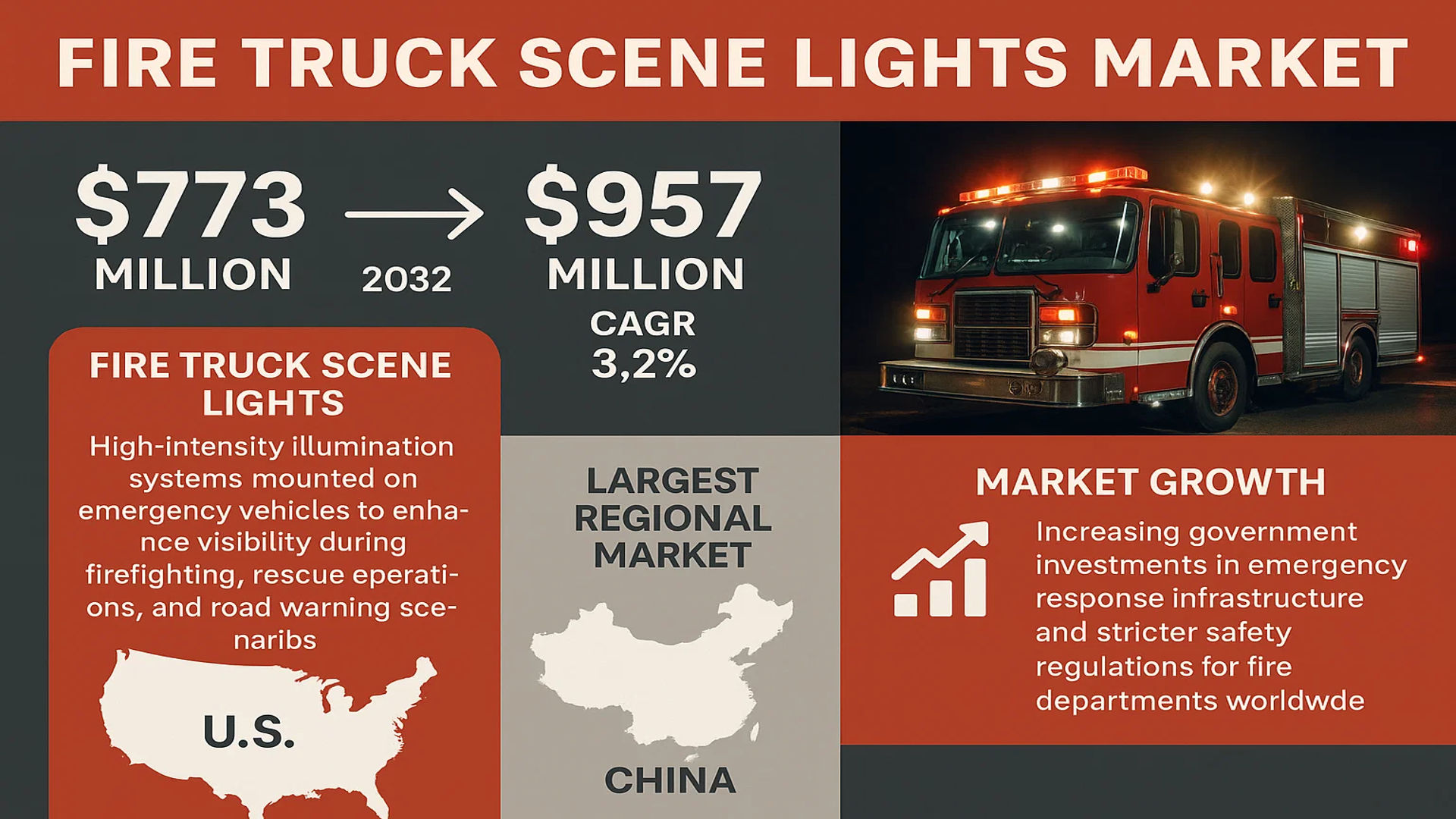 Fire Truck Scene Lights market