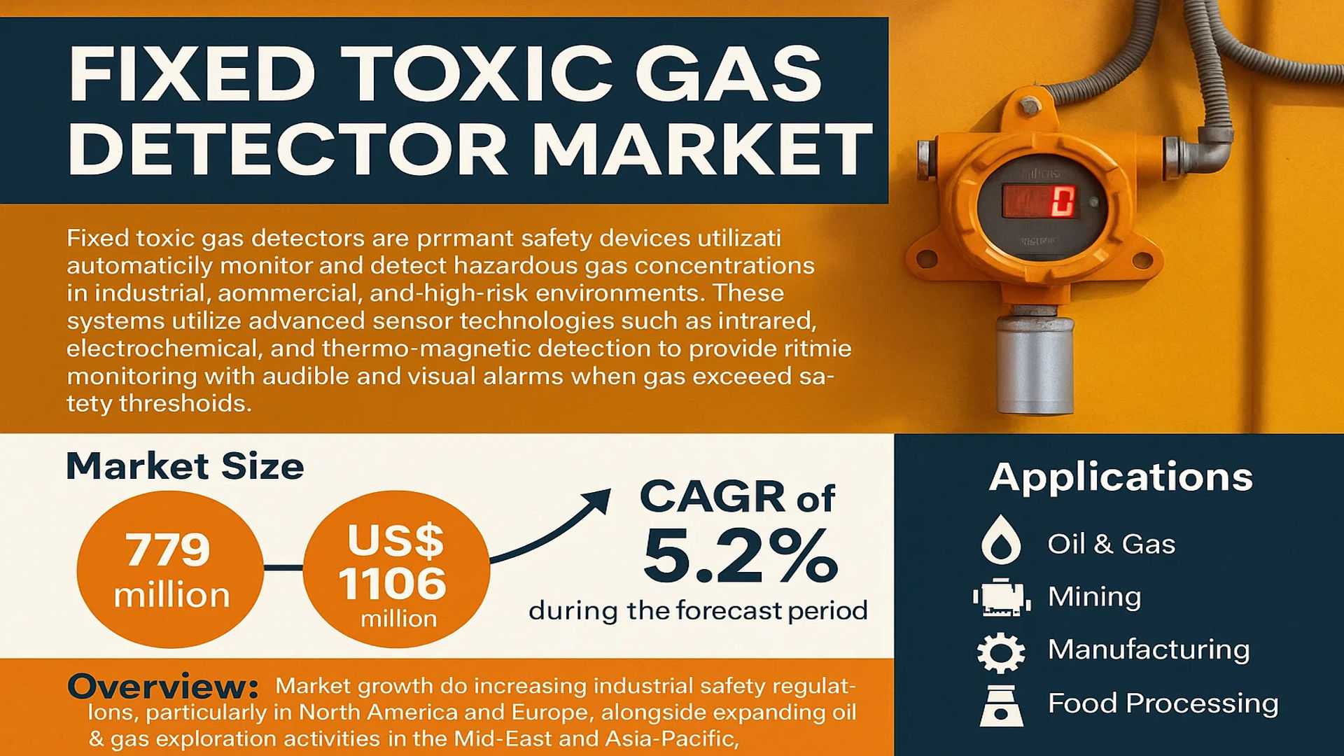 Fixed Toxic Gas Detector Market