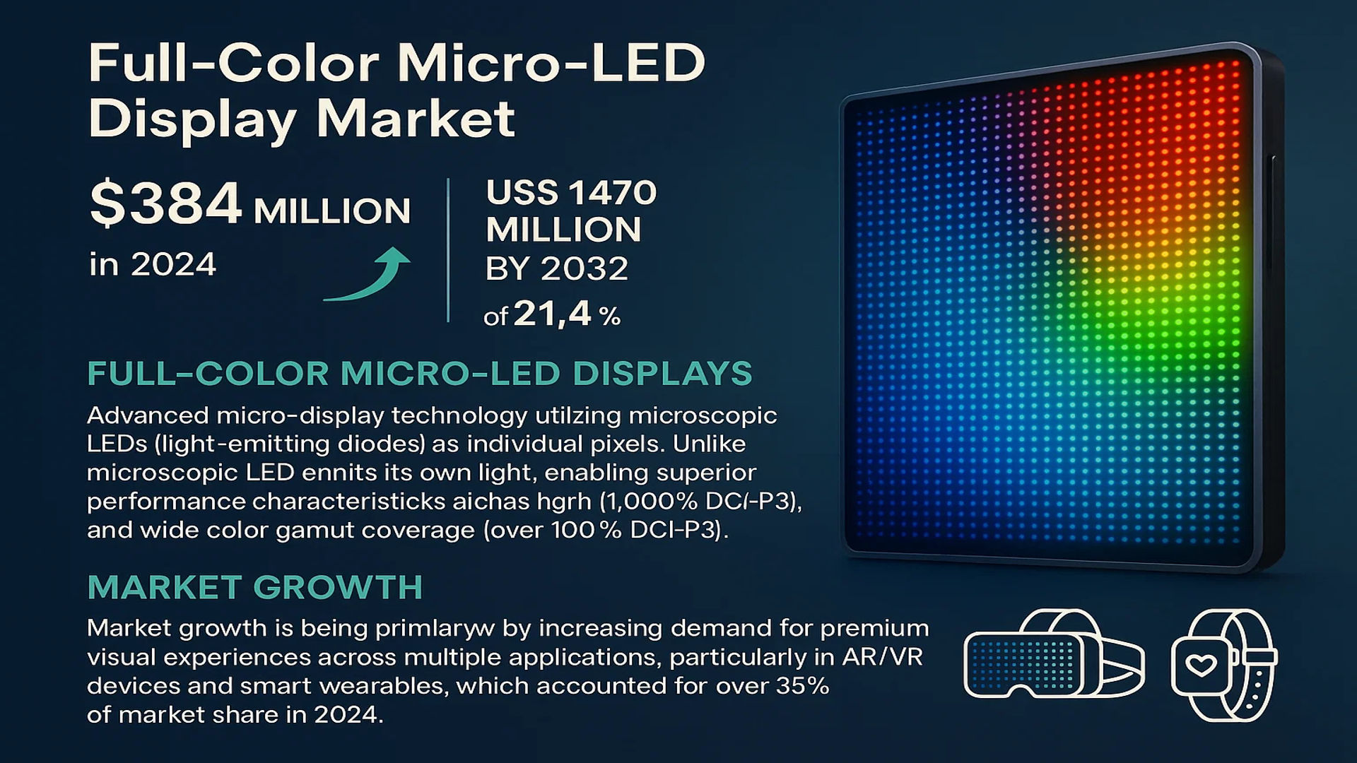 Full-Color Micro-LED Display Market