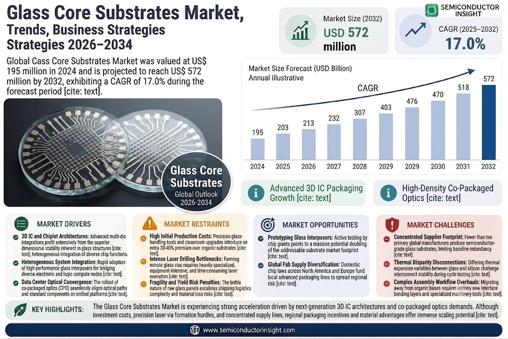 Glass Core Substrates Market Size and Share