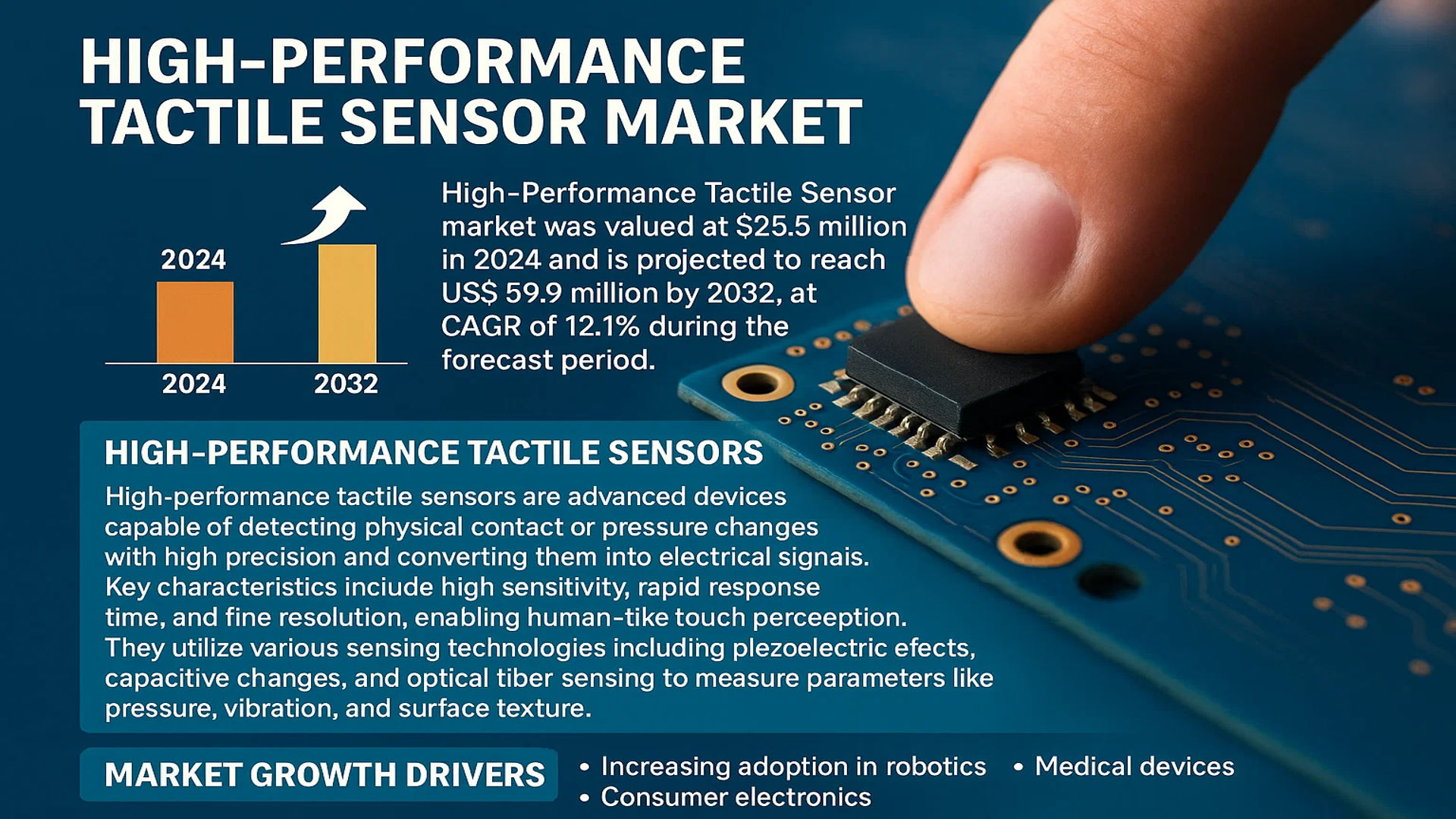 High-Performance Tactile Sensor market