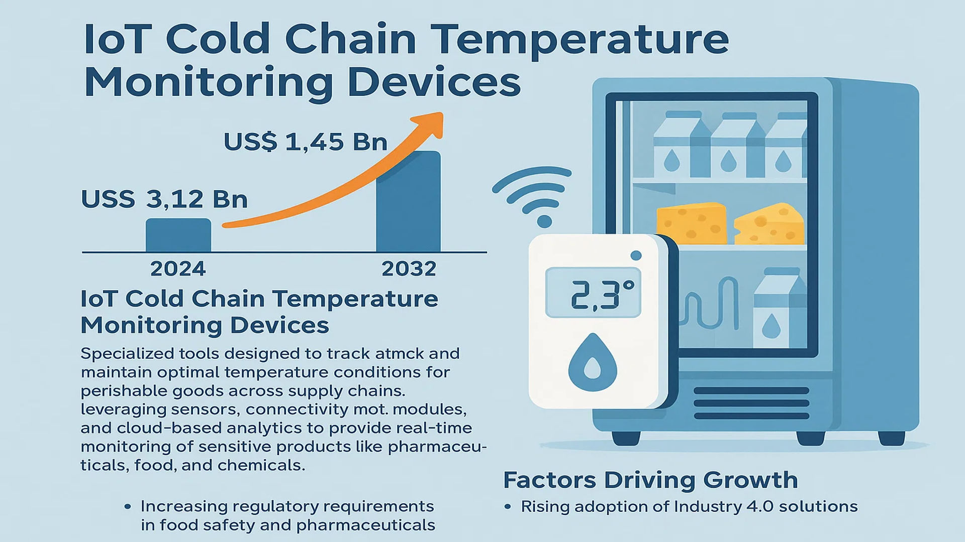 IoT Cold Chain Temperature Monitoring Devices Market
