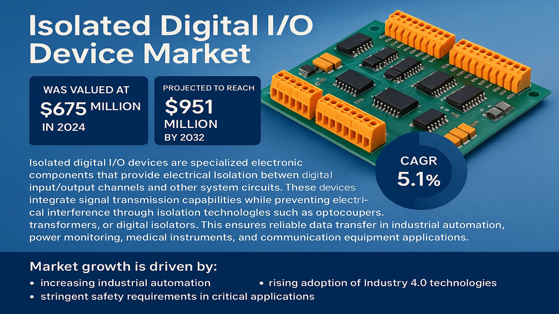 Isolated Digital I/O Device Market