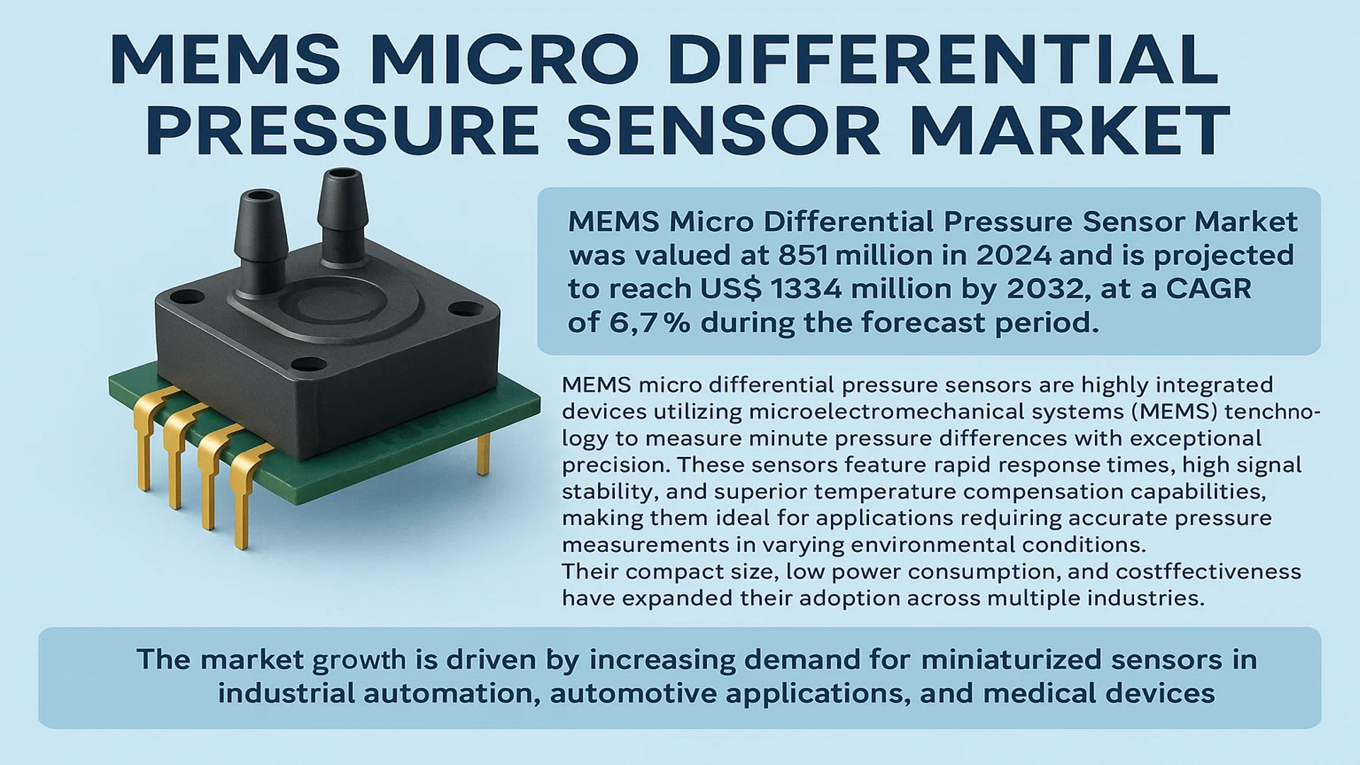 MEMS Micro Differential Pressure Sensor Market