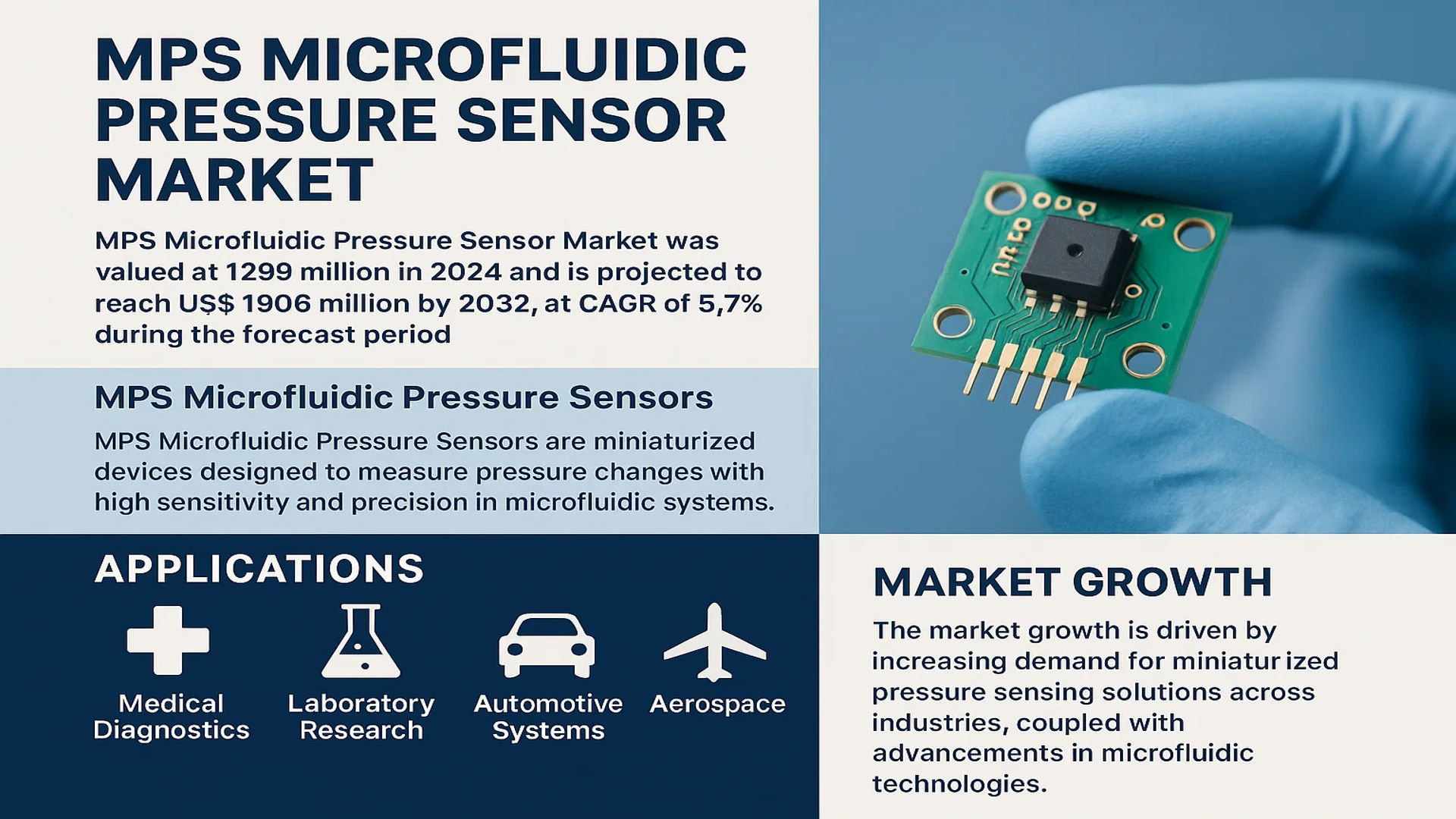 MPS Microfluidic Pressure Sensor