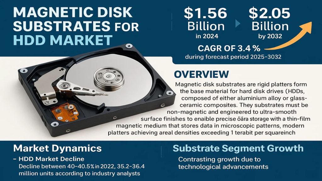 Magnetic Disk Substrates for HDD Market 2025