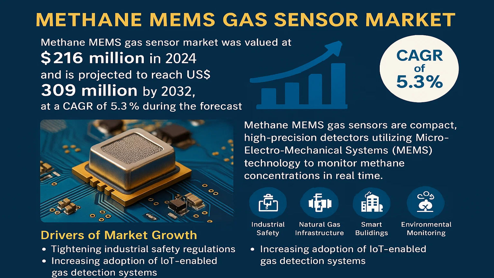Methane MEMS Gas Sensor market