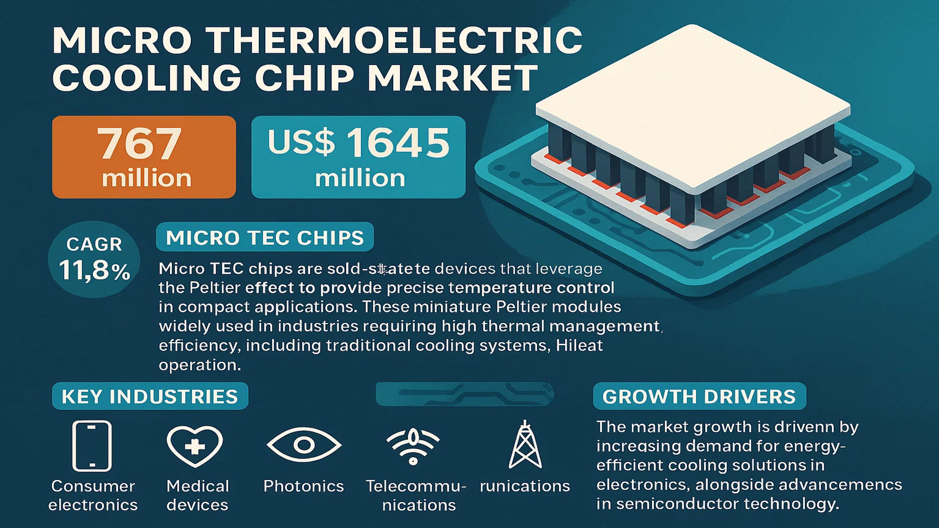 Micro Thermoelectric Cooling Chip Market