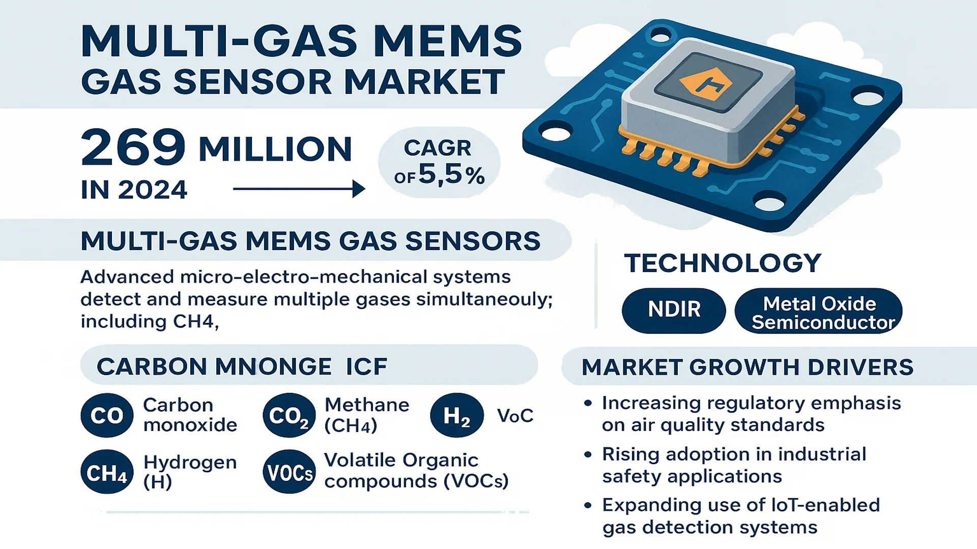 Multi-Gas MEMS Gas Sensor Market