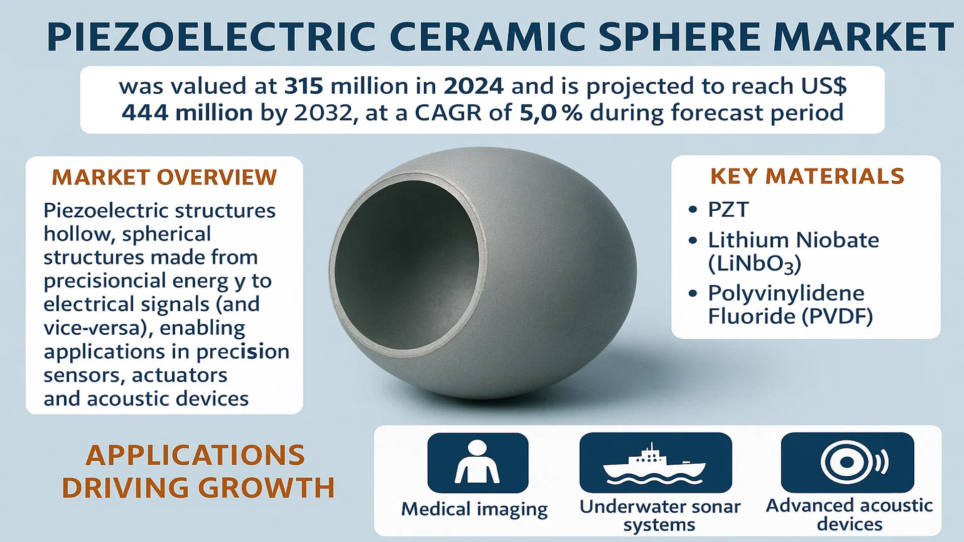 Piezoelectric Ceramic Sphere Market