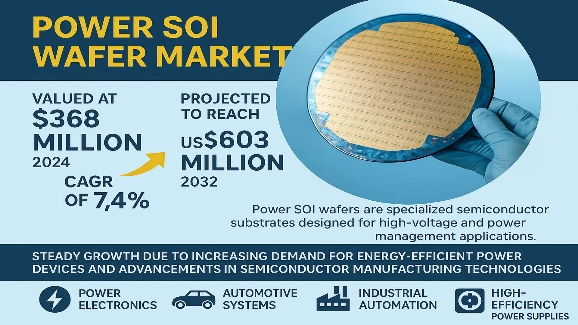 Power SOI wafer Market