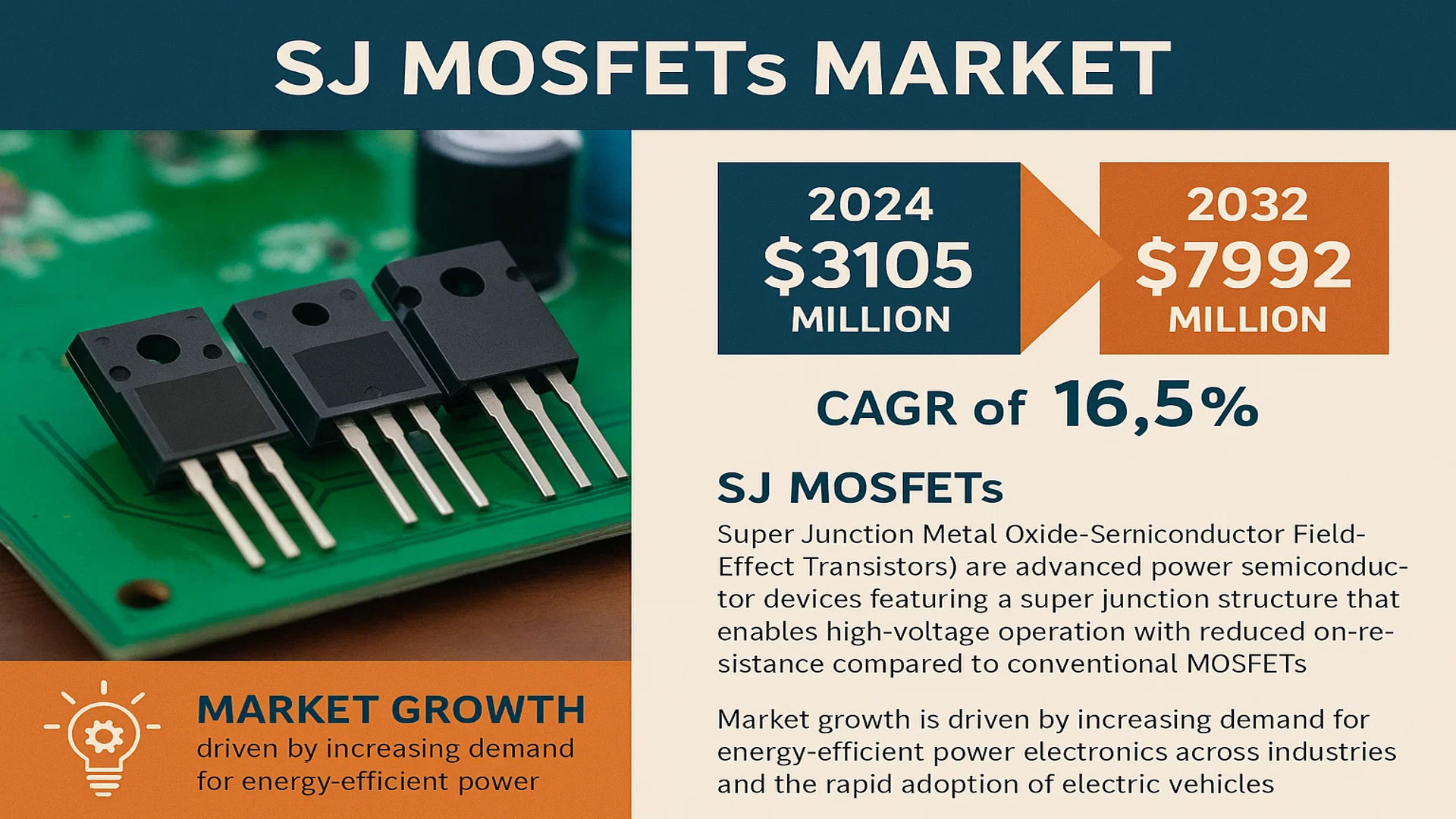 SJ MOSFETs market