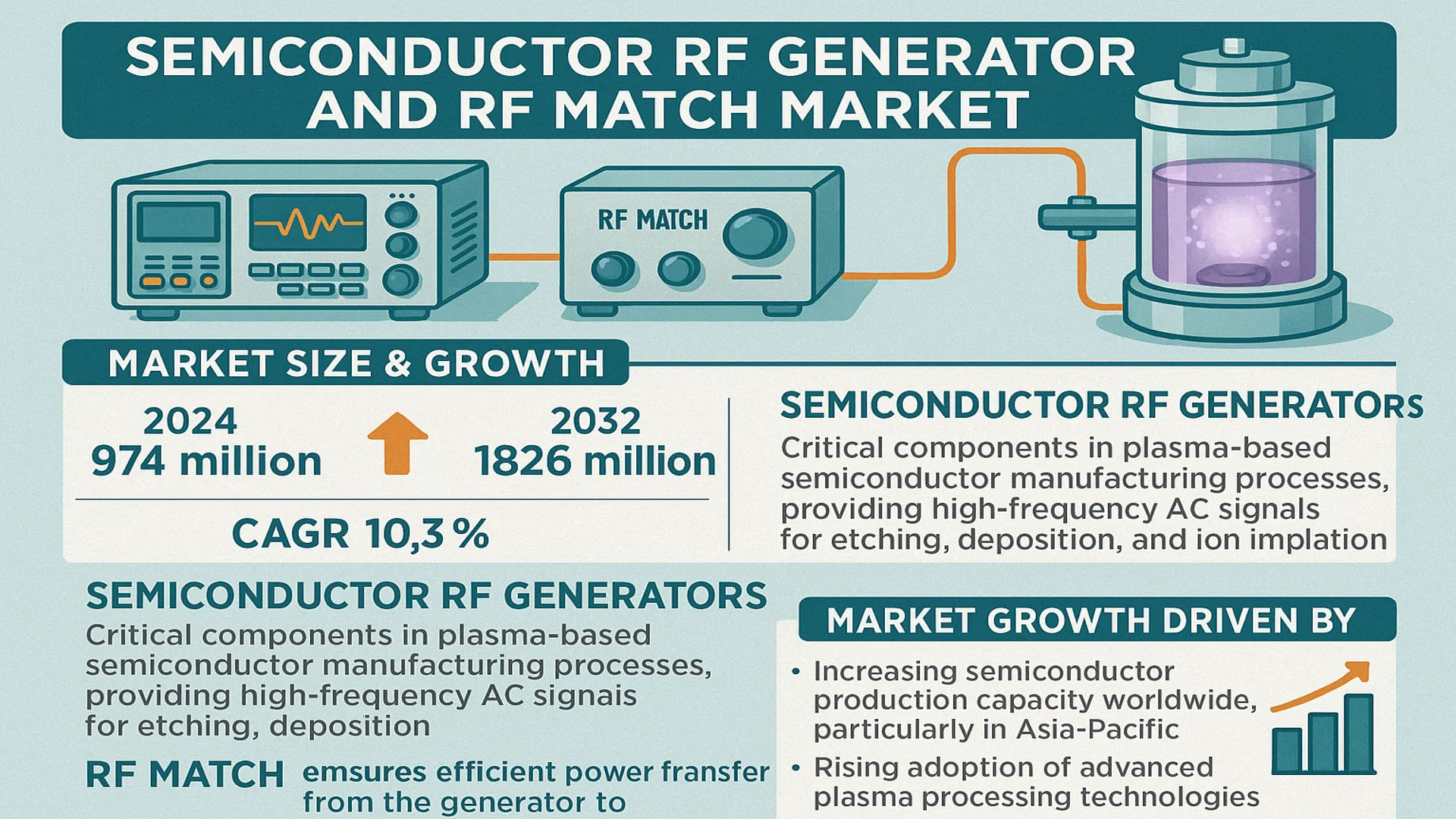 Semiconductor RF Generator and RF Match Market