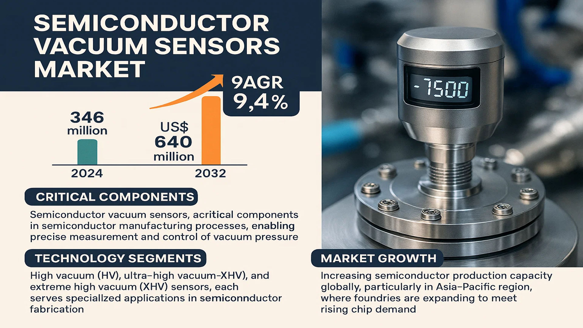 Semiconductor Vacuum Sensors Market