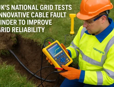 UK’s National Grid Tests Innovative Cable Fault Finder to Improve Grid Reliability