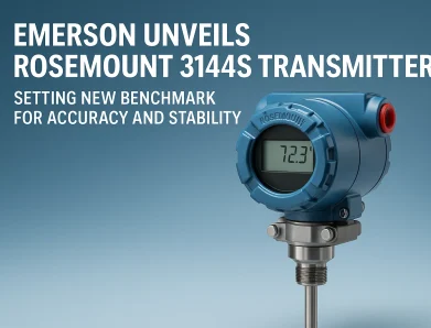 Emerson Unveils Rosemount 3144S Transmitter, Setting New Benchmark for Accuracy and Stability