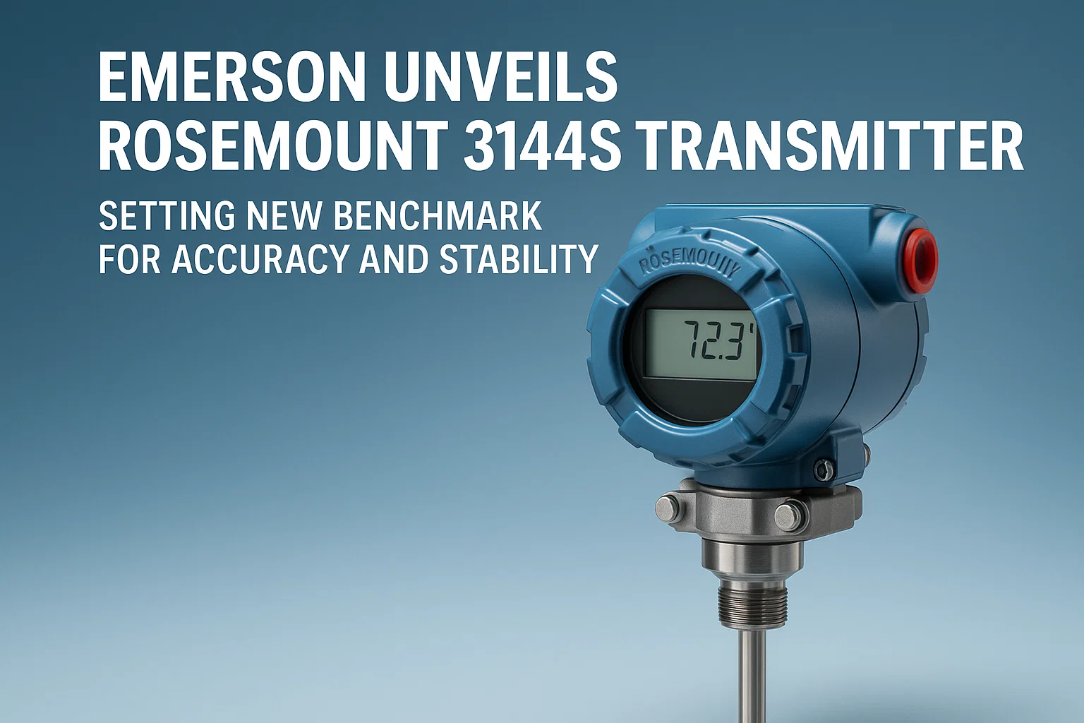 Emerson Unveils Rosemount 3144S Transmitter, Setting New Benchmark for ...